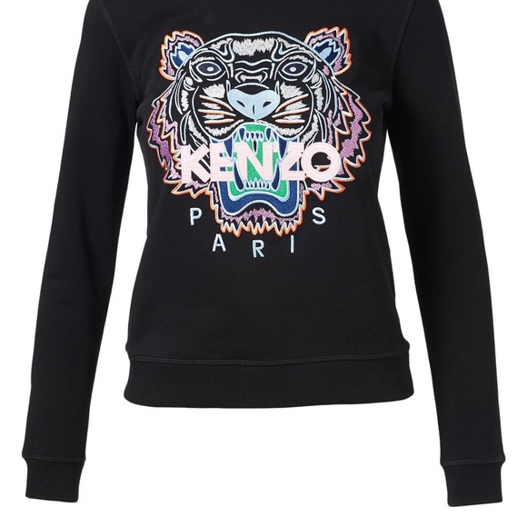 Authentic KENZO Tiger Sweatshirt in black - Picture 4 of 4